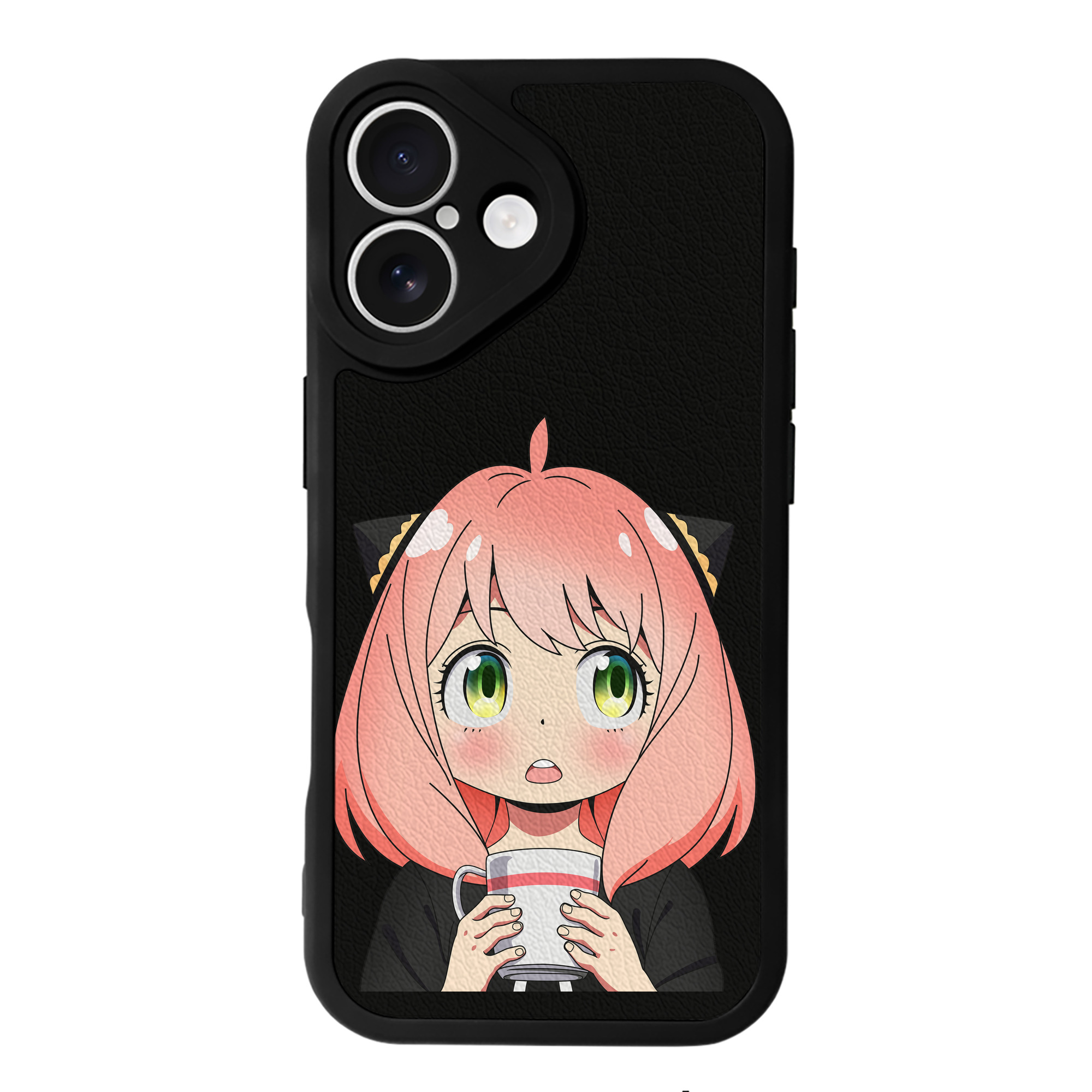（画像用） SPY×FAMILY间谍家家酒 【iPhone 16シリーズ対応】シリコンスマホケース（レザー調） 材質：シリコン